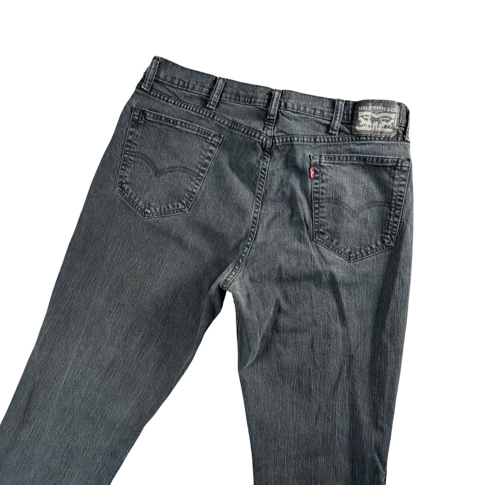 Levi Strauss Co Mens 39x34 Dark Wash Straight Leg Y2K‎ Denim Jeans Classic Fit